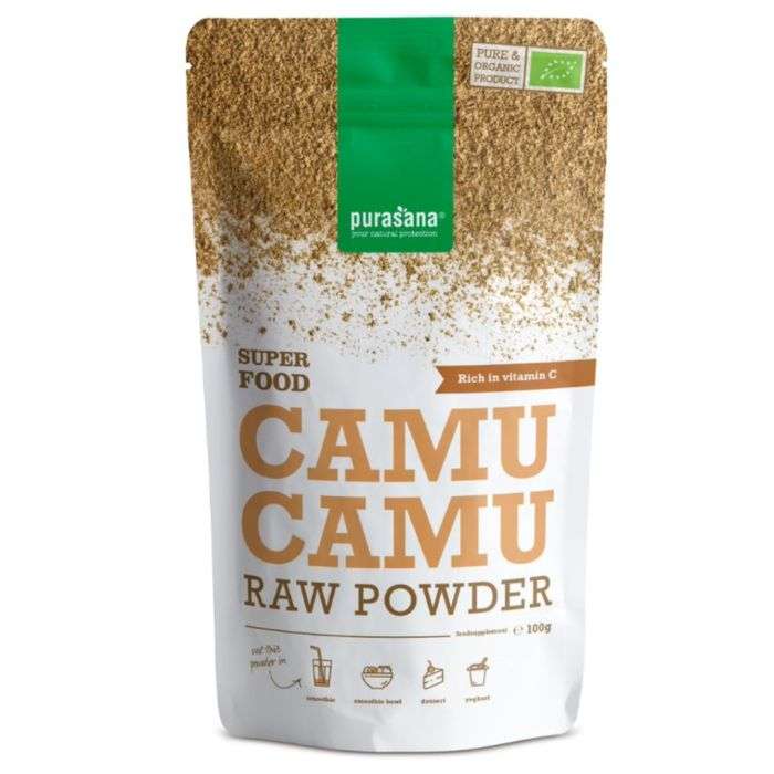 purasana-purasana-camu-camu-poudre-100g-produits-en-vrac-et-poudre-bio.jpg PURASANA CAMU CAMU POUDRE 100g – Image 1