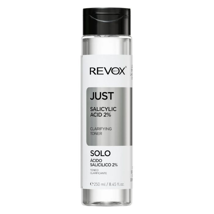 revox-b77-revox-b77-toner-clarifiant-just-salicylic-acid-2-250-ml-soins-anti-imperfections.jpg REVOX B77 TONER CLARIFIANT JUST SALICYLIC ACID 2 % 250 ML – Image 1