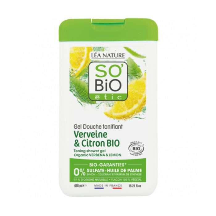 so-bio-so-bio-gel-douche-verveine-citron-450ml-gels-et-huiles-lavants.jpg SO BIO GEL DOUCHE VERVEINE CITRON 450ML – Image 1