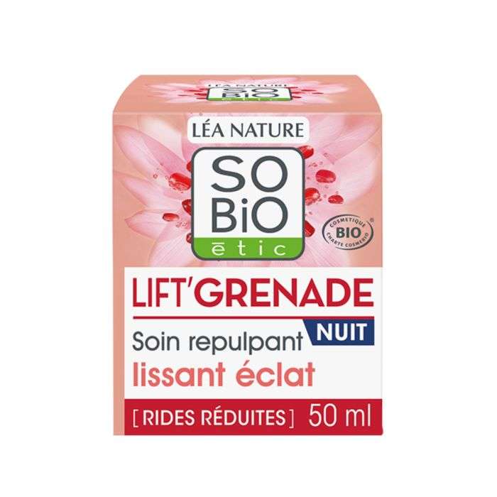 so-bio-so-bio-lift-grenade-soin-repulpant-lissant-eclat-nuit-50-ml-cremes-nuit.jpg SO BIO LIFT GRENADE SOIN REPULPANT LISSANT ECLAT NUIT 50 ML – Image 1