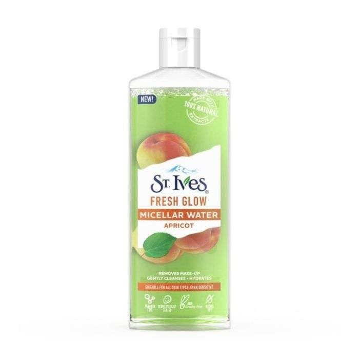 st-ives-fresh-glow-eau-micellaire-abricot-400ml.jpg ST IVES FRESH GLOW EAU MICELLAIRE ABRICOT 400ML – Image 1