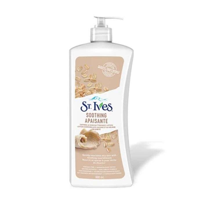 st-ives-lotion-soothing-beurre-de-shea-et-avoine-400-ml.jpg ST IVES LOTION SOOTHING BEURRE DE SHEA ET AVOINE 400 ML – Image 1