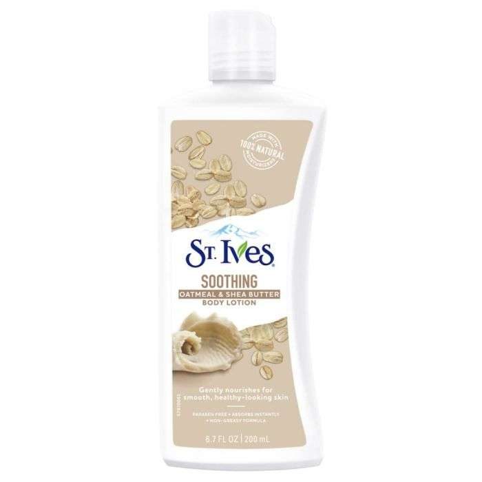 st-ives-st-ives-lotion-soothing-beurre-de-shea-et-avoine-200-ml-hydratation-corps.jpg ST IVES LOTION SOOTHING BEURRE DE SHEA ET AVOINE 200 ML – Image 1