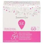 SUMMERS EVE SIMPLY SENSITIVE CLEANSING CLOTHS FOR SENSITIVE SKIN 5 IN 1