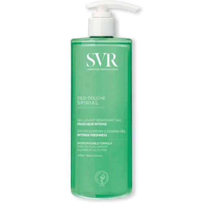 svr-svr-spirial-deo-douche-gel-lavant-deodorant-fraicheur-intense-400-ml-gels-et-huiles-lavants.jpg SVR SPIRIAL DEO DOUCHE GEL LAVANT DEODORANT FRAICHEUR INTENSE 400 ML – Image 1