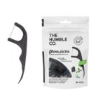 THE HUMBLE CO FIL DENTAIRE CHARBON PICKS 50 PIECES