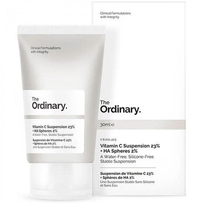 THE ORDINARY SUSPENSION DE VITAMINE C 23% + SPHERES DE HA 2% – Image 1