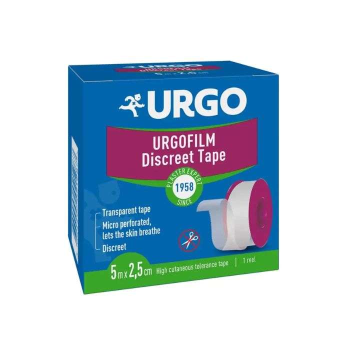 urgo-urgo-urgofilm-discreet-tape-5m25cm-pansements-bandages-et-compresses.jpg URGO URGOFILM DISCREET TAPE 5M*2.5CM – Image 1
