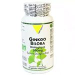 VITALL+ Ginkgo biloba biologique 500mg 60capsules