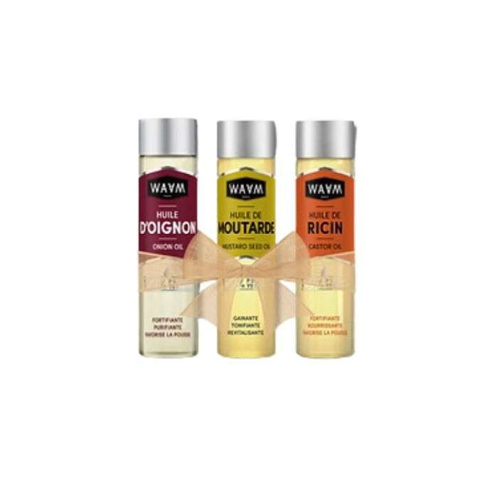 WAAM PACK POUSSE DE CHEVEUX 3 HUILES 75 ML